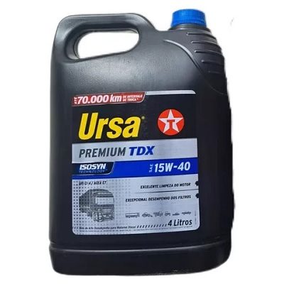 Óleo Lubrificante Mineral Ursa Premium Tdx Sae 15w-40 4L Óleo Lubrificante Mineral Ursa Premium Tdx Sae 15w-40 4L